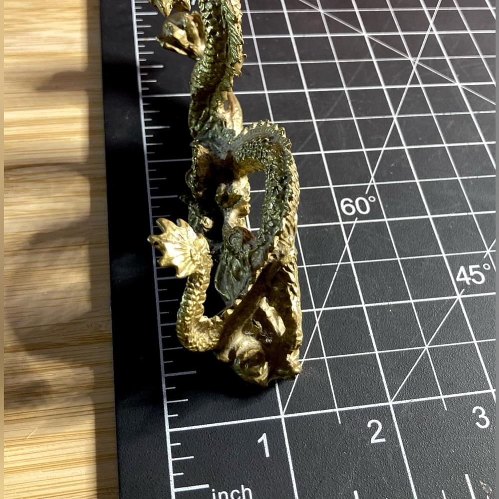 Brass Collectible Dragon Statue | Luck Dragon - Picture 10 of 16
